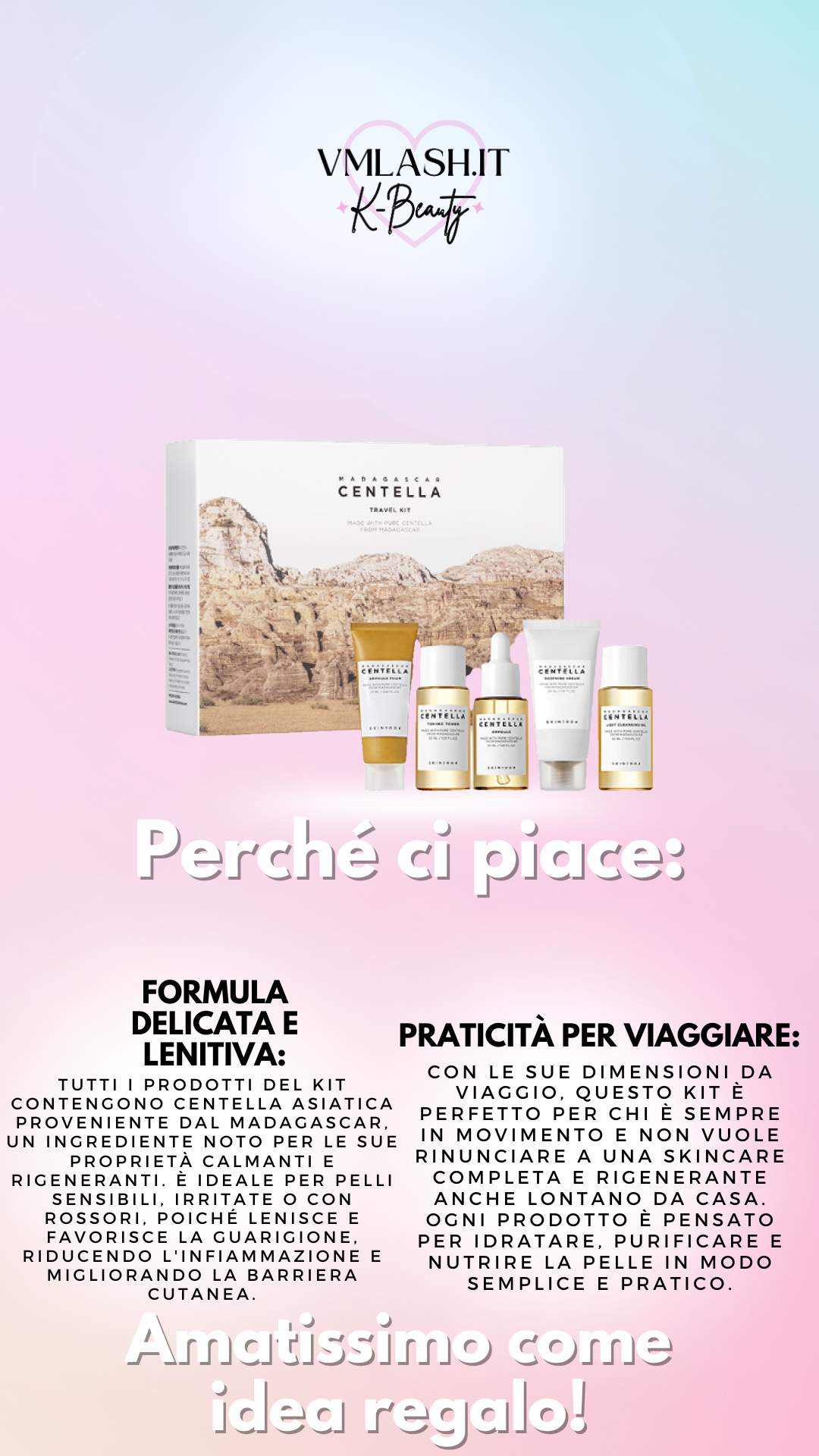 SKIN1004 - Madagascar Centella Travel Kit 5items - 5articoli