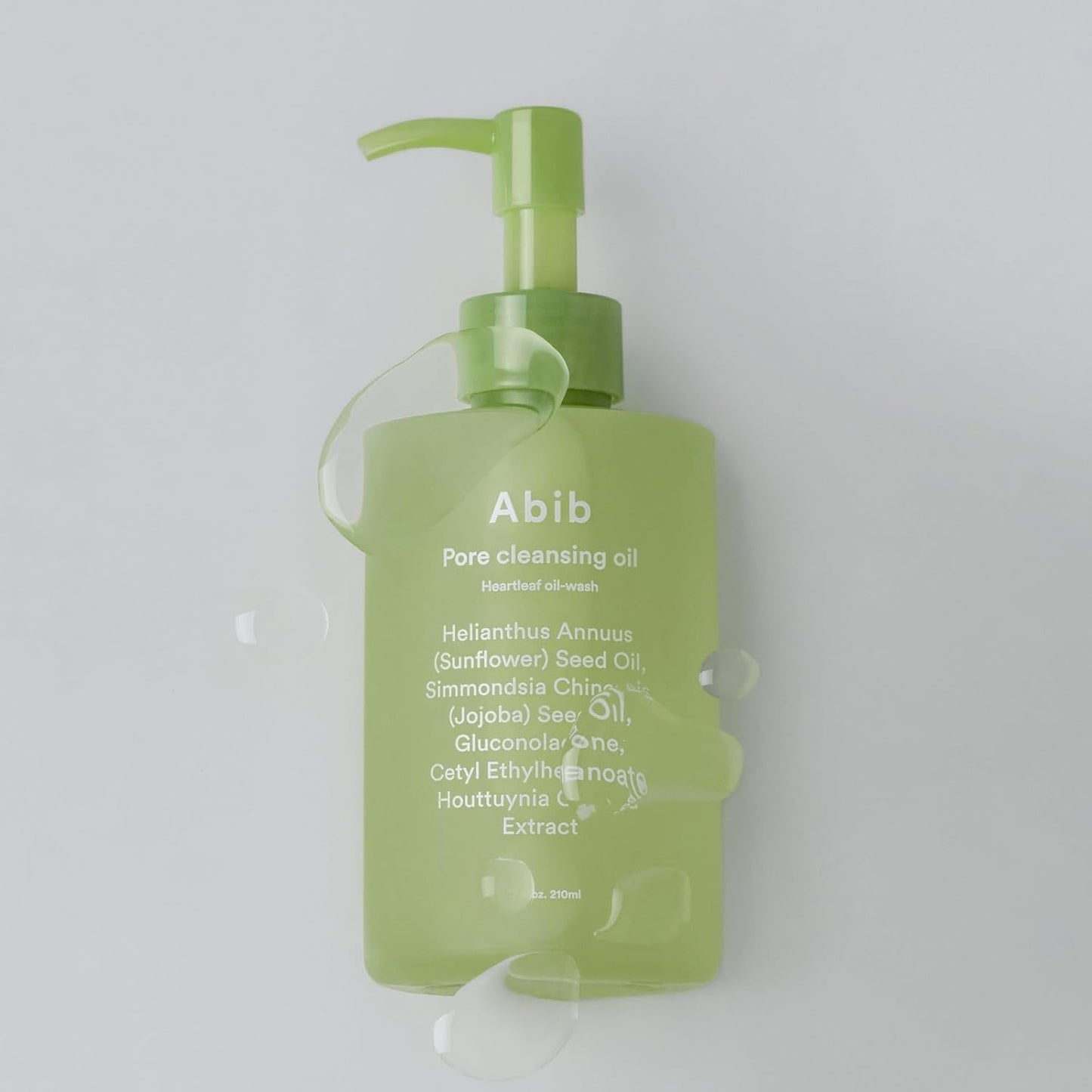 Abib - Olio struccante per i pori con Heartleaf, sebo-riduttore e stringi pori - 200 ml