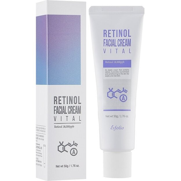 Crema viso al retinolo - Retinol Vital - 50g - Esfolio