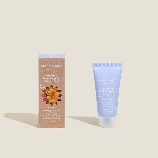 Mary&May - Calendula Peptide Ageless Sleeping Mask - 30g