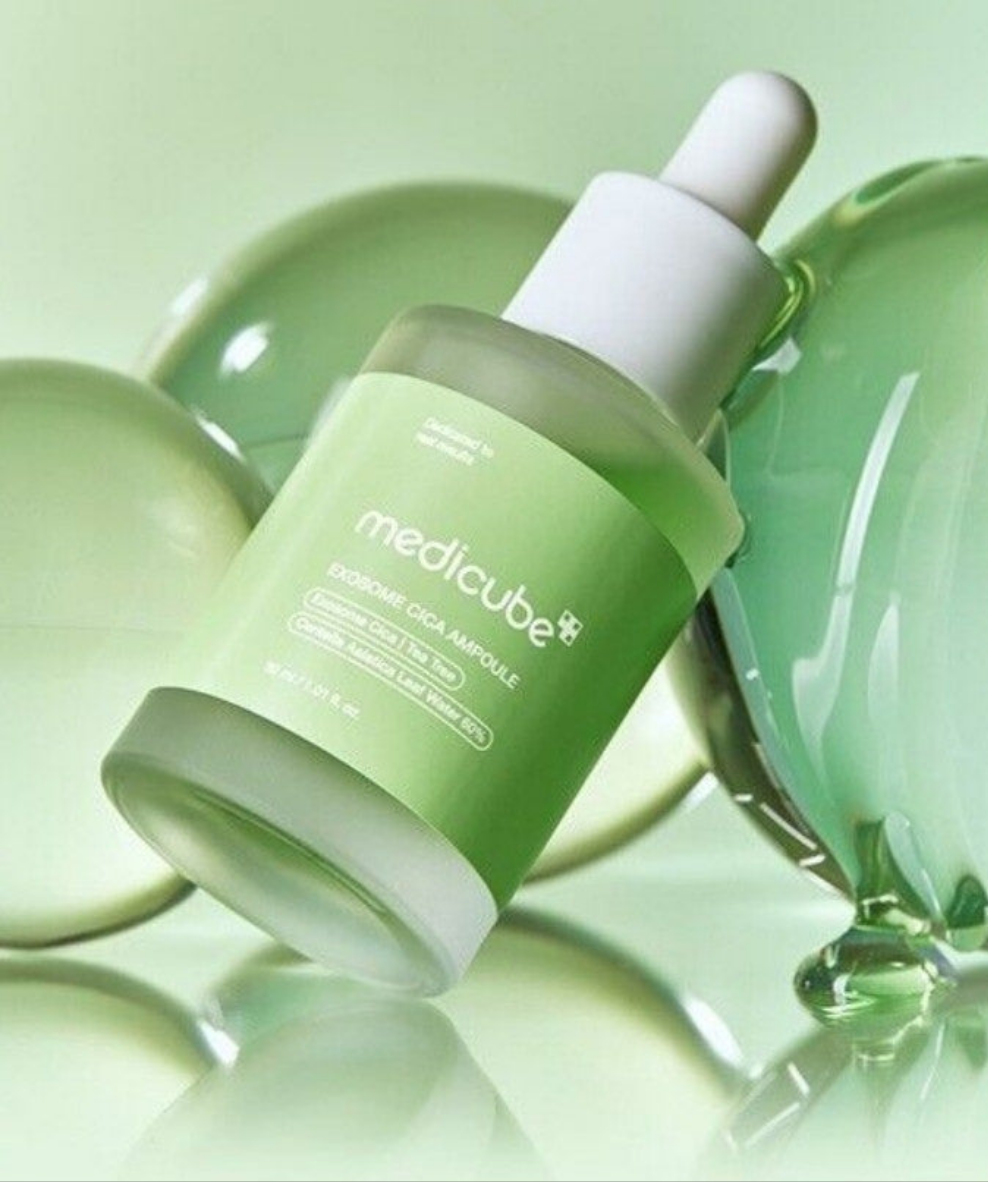 Medicube
Fiala Medicube Exosome Cica Tea Tree per pelli sensibili con Centella Asiatica