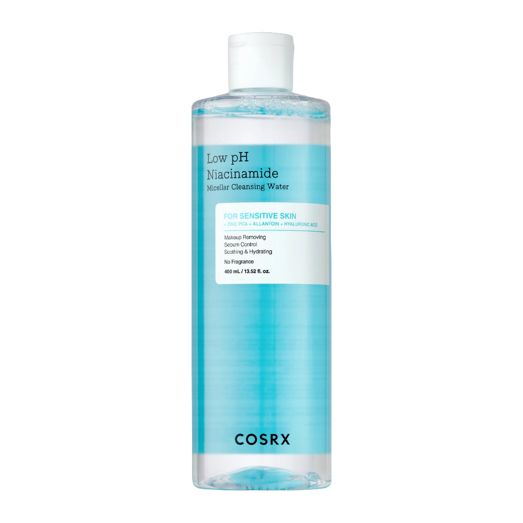 COSRX - Acqua detergente con niacinamide a basso pH - Acqua micellare con niacinamide a basso pH - 400 ml