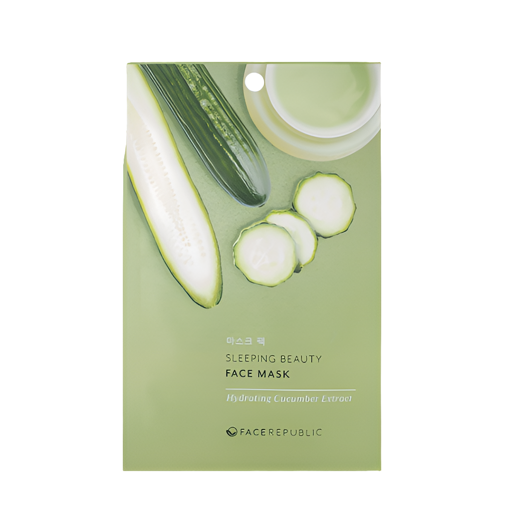 Maschera al cetriolo - Sleeping Beauty Face Mask 23ml - Face Republic