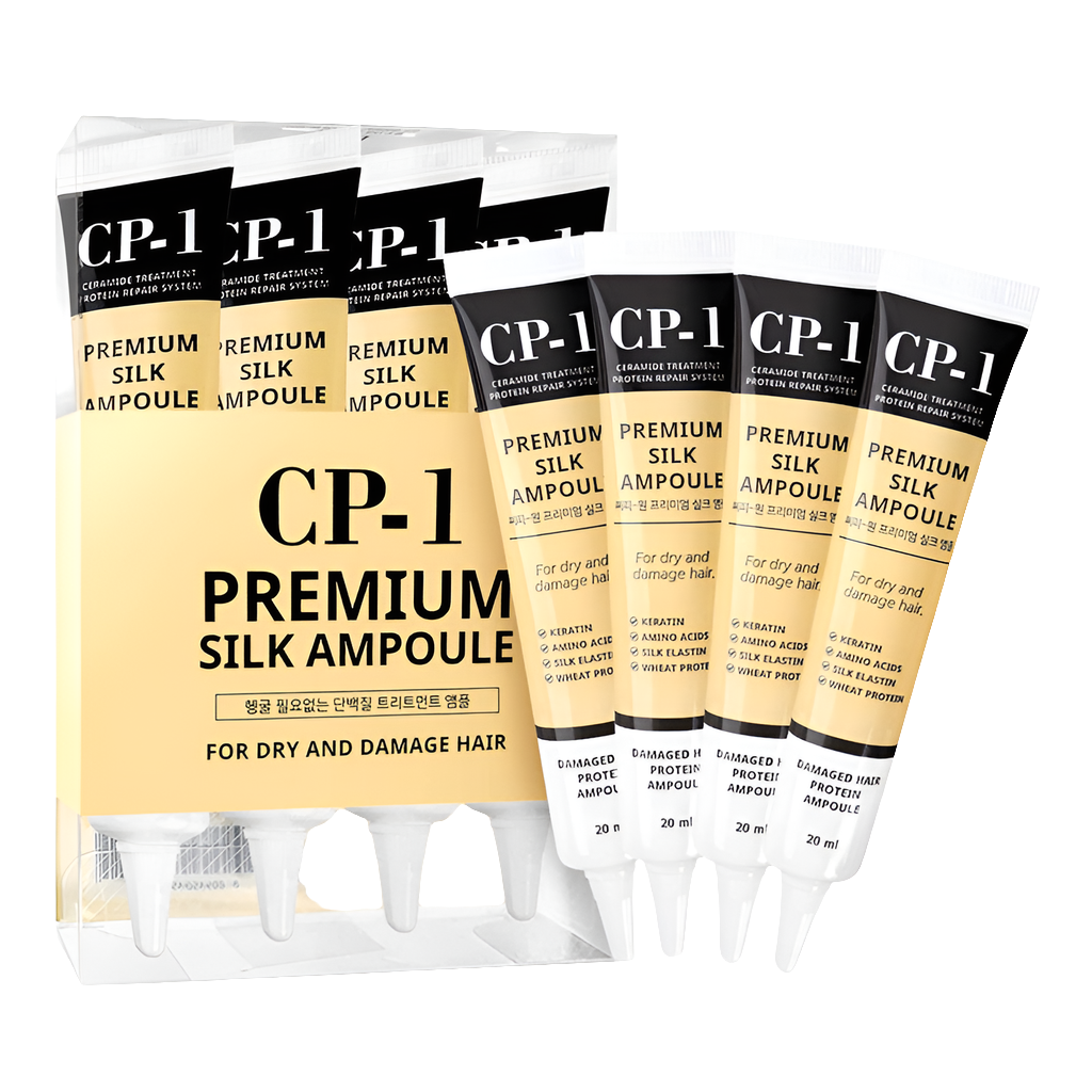 Esthetic House CP-1 SET Siero per capelli PROTEINE DELLA SETA CP-1 Fiala di seta premium 20 ml*4 pz