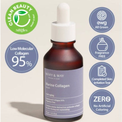 Mary&May - Marine Collagen Serum 30ml - antirughe