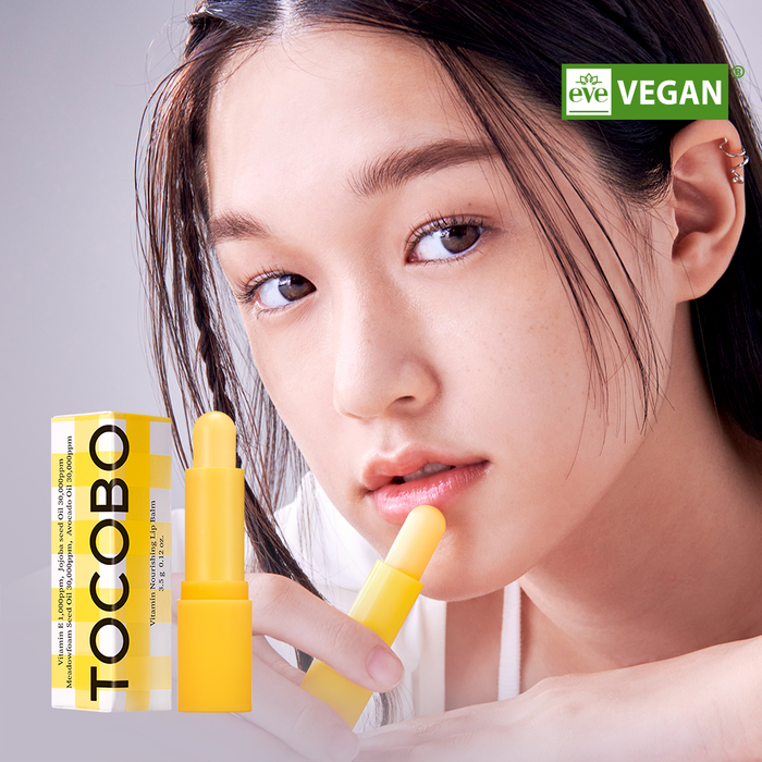Balsamo labbra nutriente alle vitamine Tocobo 19 g - Formula idratante vegana