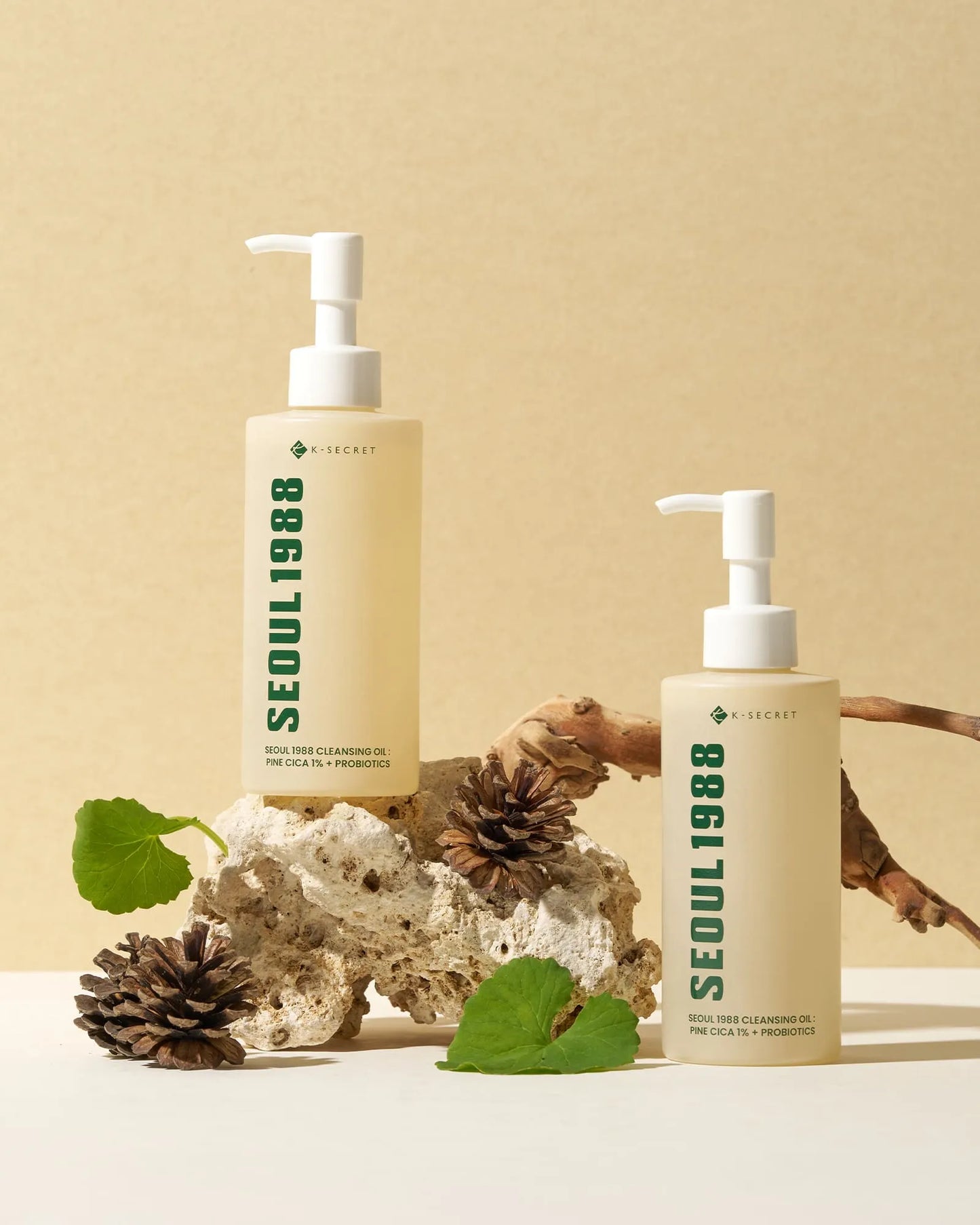 Ksecret Seoul 1988 Olio detergente Pine Cica 1% Probiotici 200 ml