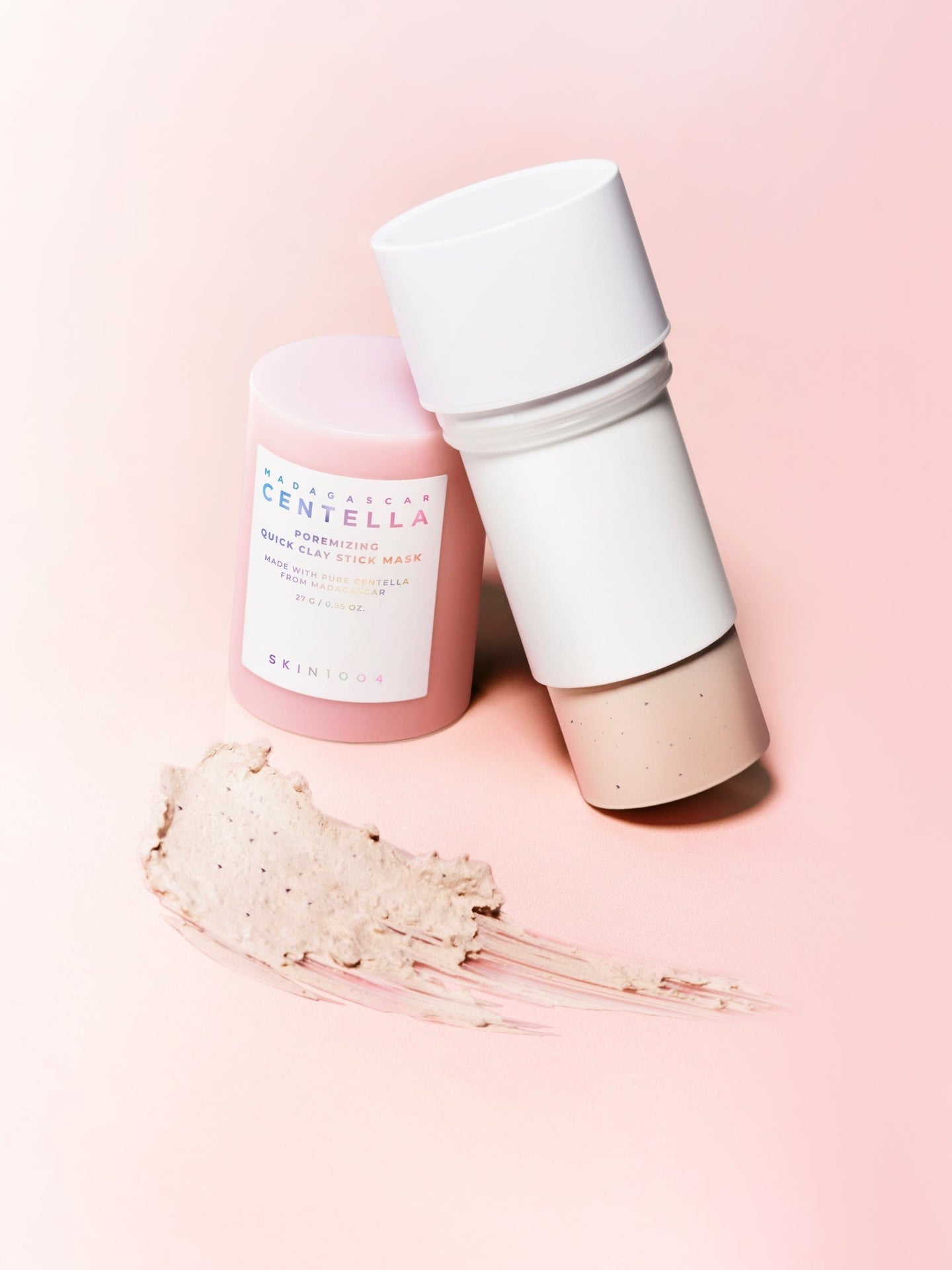 SKIN1004 Madagascar Centella Poremizing Quick Clay Stick Mask assorbe il sebo e minimizza i pori dilatati