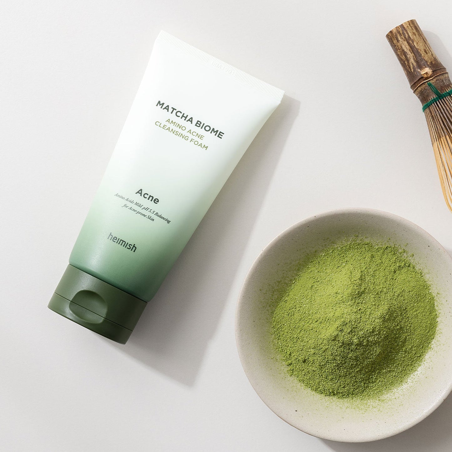 🍃 Heimish Matcha Biome Amino Acne Cleansing Foam 150 g