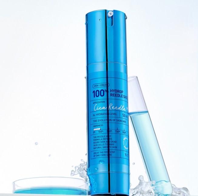 VT Cosmetics - Hydrop Reedle Shot 100hL - Booster idratante per il viso con microaghi - 50 ml