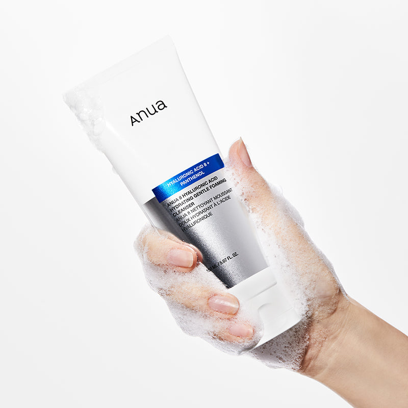 ANUA 8 HYALURONIC ACID HYDRATINGGENTLE FOAMING CLEANSER 150ml