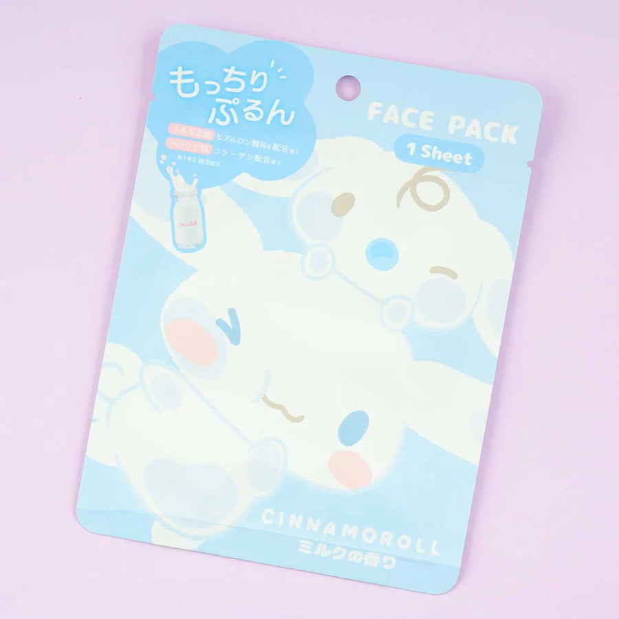 Cinnamoroll & Milk Face Pack - Latte