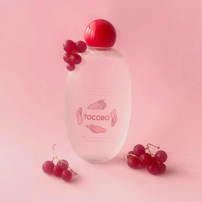 TOCOBO Vita Berry Pore Toner, 150 ml - Tonico viso detergente con effetto peeling