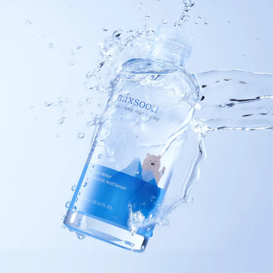Mixsoon - Siero all'acido ialuronico Glacier Water - Siero all'acido ialuronico e all'acqua glaciale - 300 ml