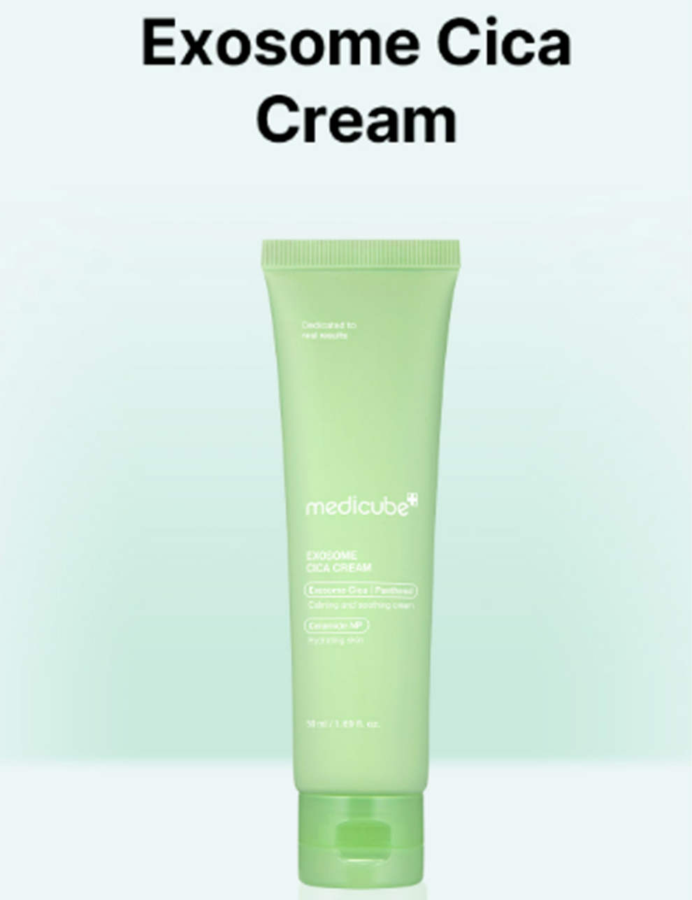 Medicube - Exosome Cica Cream - Crema Viso Lenitiva (1 pezzo)