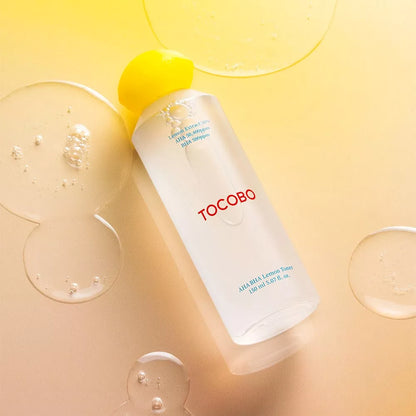 Tocobo - AHA BHA Lemon Toner - Tonico al limone con acidi AHA e BHA - 150 ml