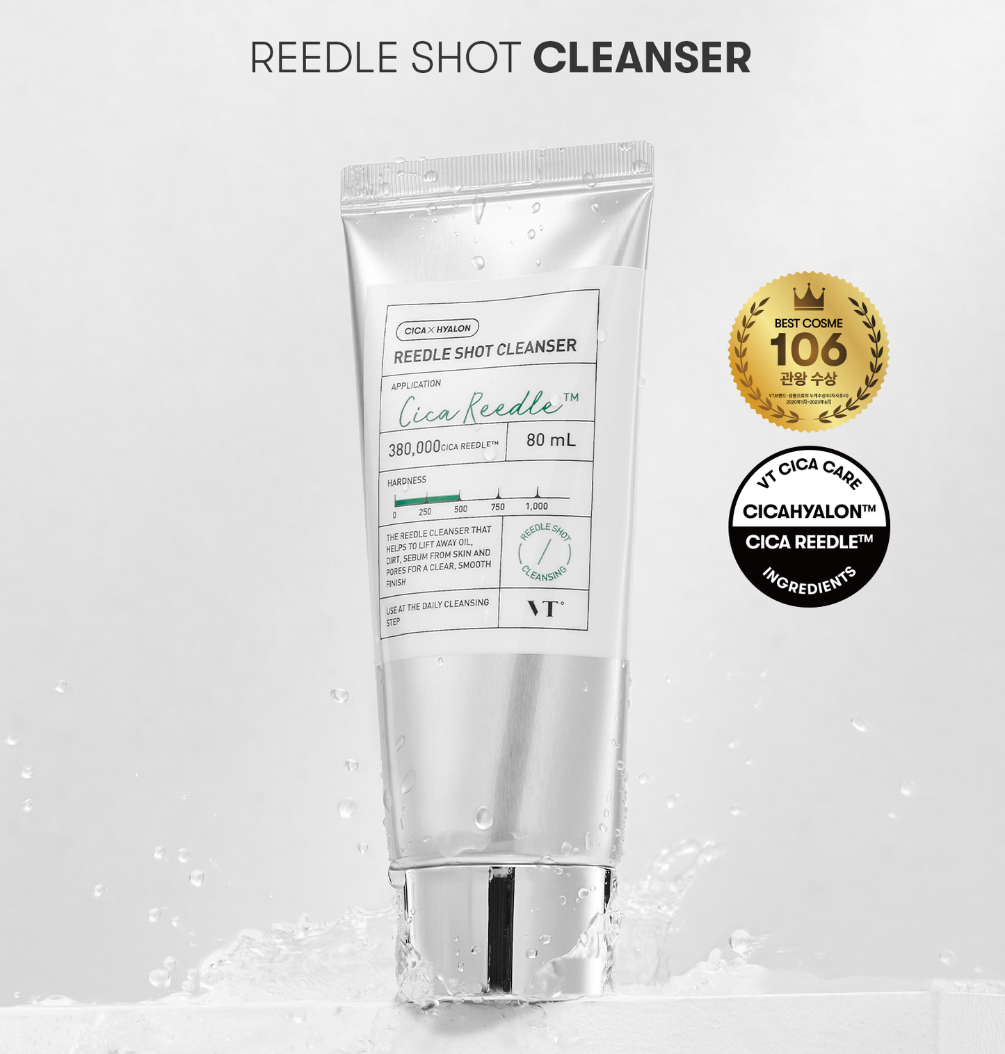 VT Cosmetics - Reedle Shot Cleanser - Schiuma viso purificante - 80 ml