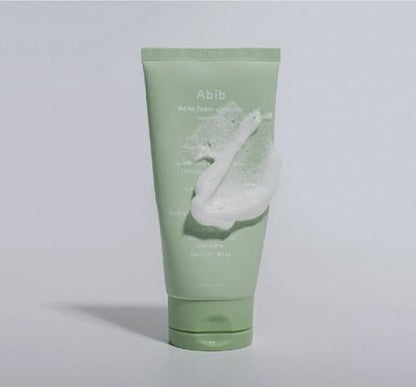 Abib - Acne Foam Cleanser Heartleaf Foam - Schiuma detergente per pelle acneica, contrasta le impurità - 150 ml