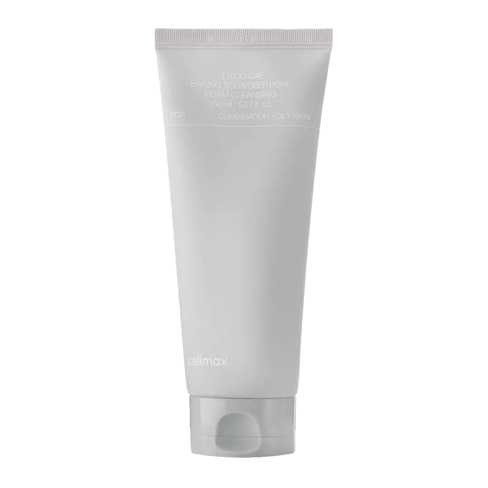 Celimax - Ji.Woo.Gae Schiuma detergente specifica per pulire i pori a fondo, al bicarbonato di sodio - 150 ml