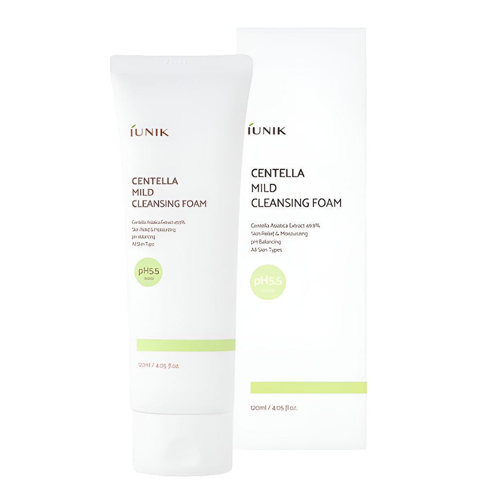 Iunik Centella Schiuma Detergente Delicata 120 ml