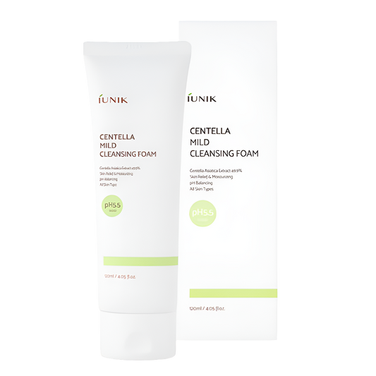Iunik Centella Schiuma Detergente Delicata 120 ml