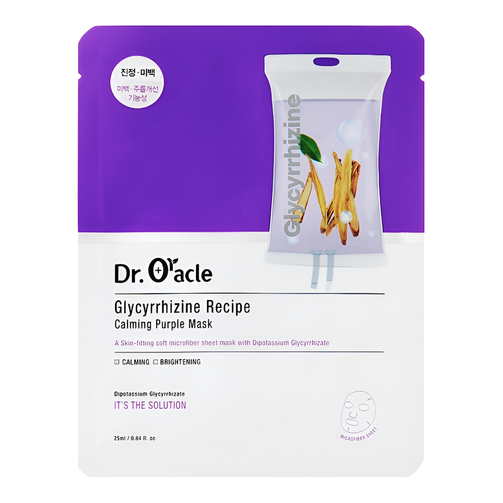 Dr. Oracle Glycyrrhizine Recipe Maschera viola calmante 1 pz*25 ml