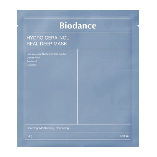 Biodance - Hydro Cera-nol Real Deep Mask - Maschera viso idratante al collagene - 1 pz/34 g