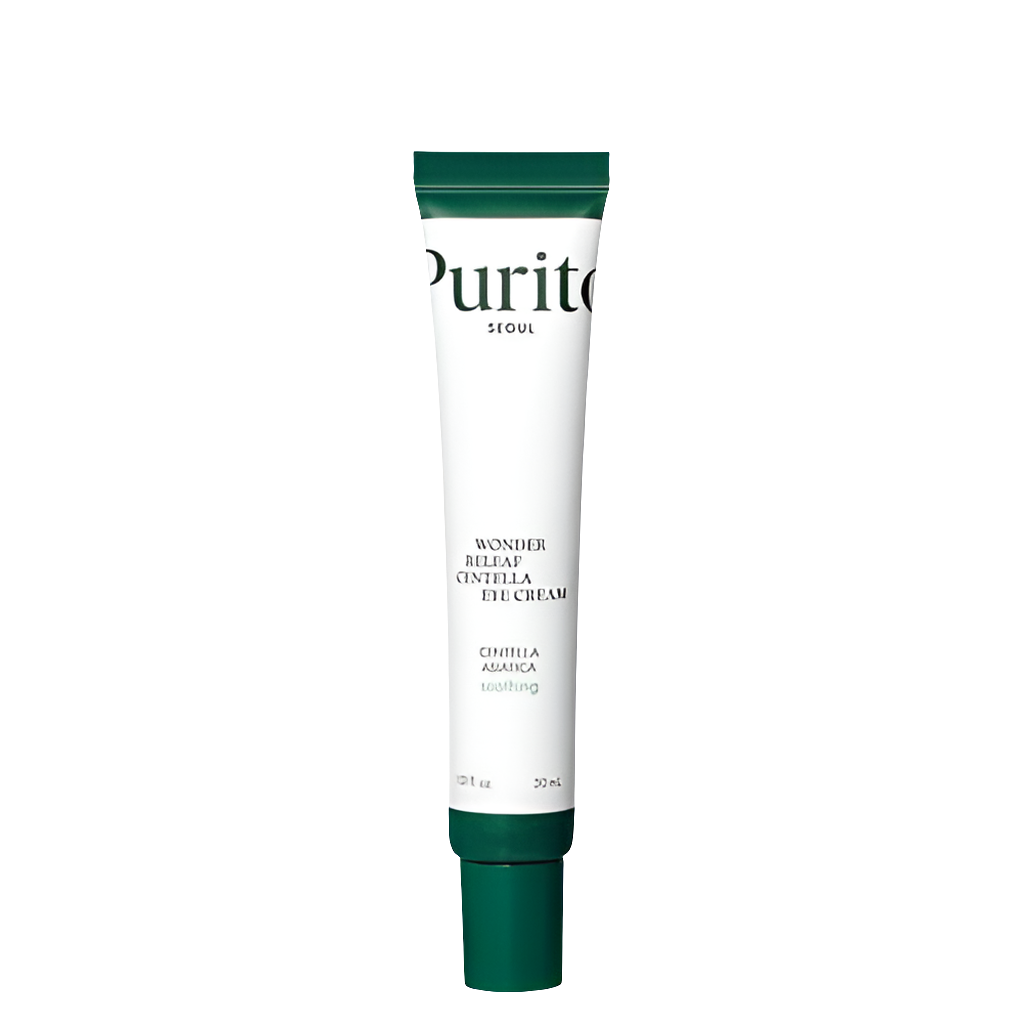 Purito SEOUL - Wonder Releaf Centella Eye Cream - Nutre la pelle riducendo la comparsa di rughe e linee sottili.