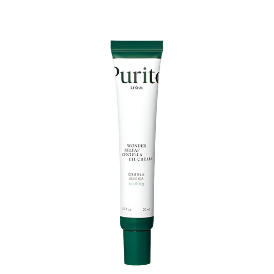 Purito SEOUL - Wonder Releaf Centella Eye Cream - Nutre la pelle riducendo la comparsa di rughe e linee sottili.