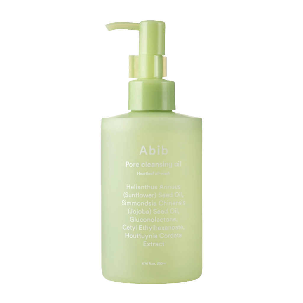 Abib - Olio struccante per i pori con  Heartleaf, sebo-riduttore e stringi pori - 200 ml