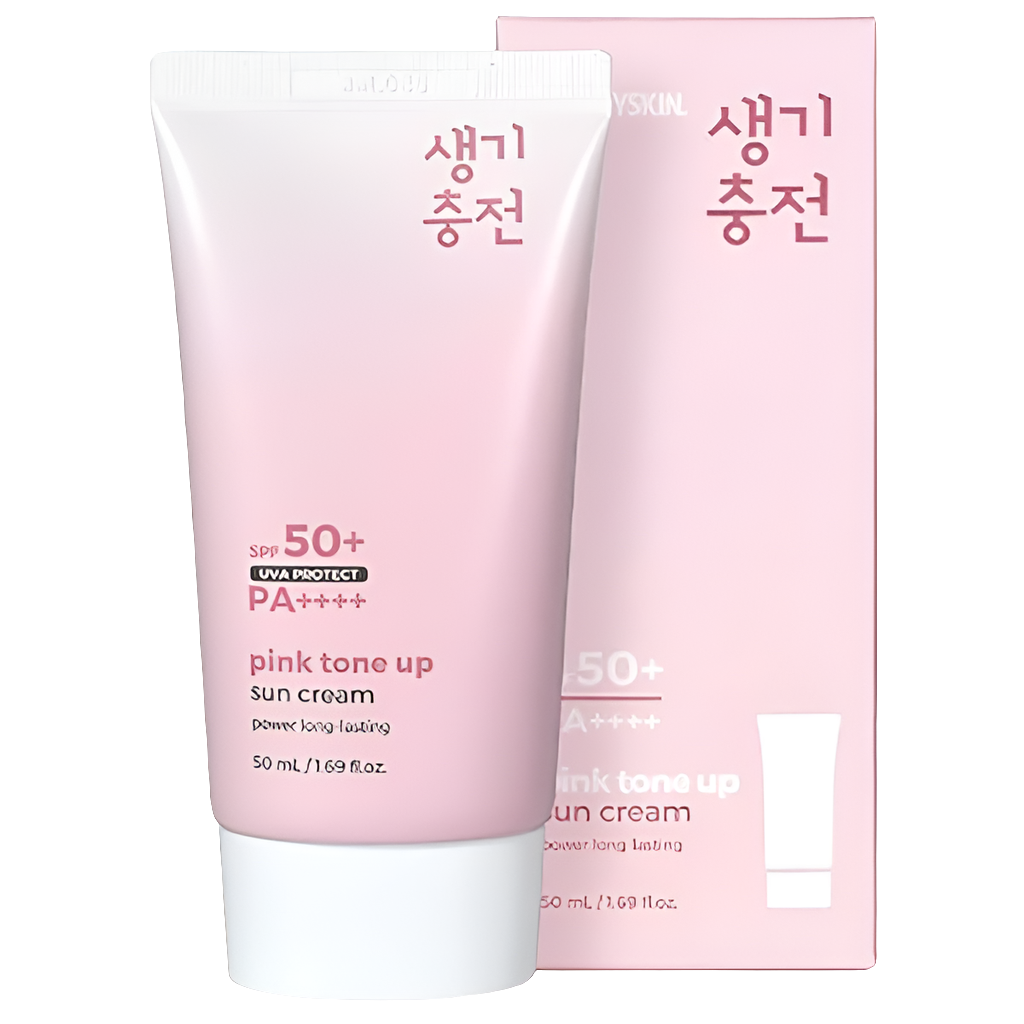 PRETTYSKIN - Pink Tone Up Sun Cream SPF50+ PA++++ - 50ml