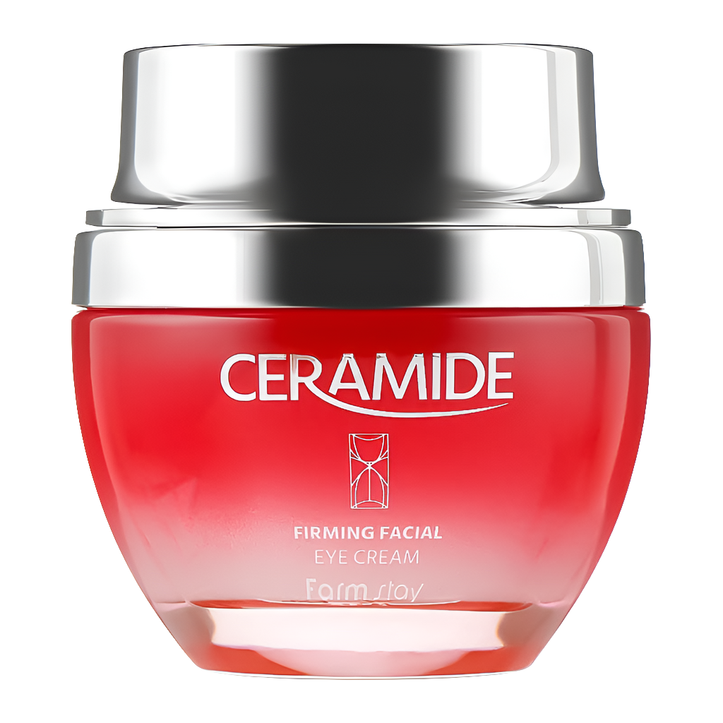 FarmStay Ceramide Crema rassodante per il viso e gli occhi 50 ml
