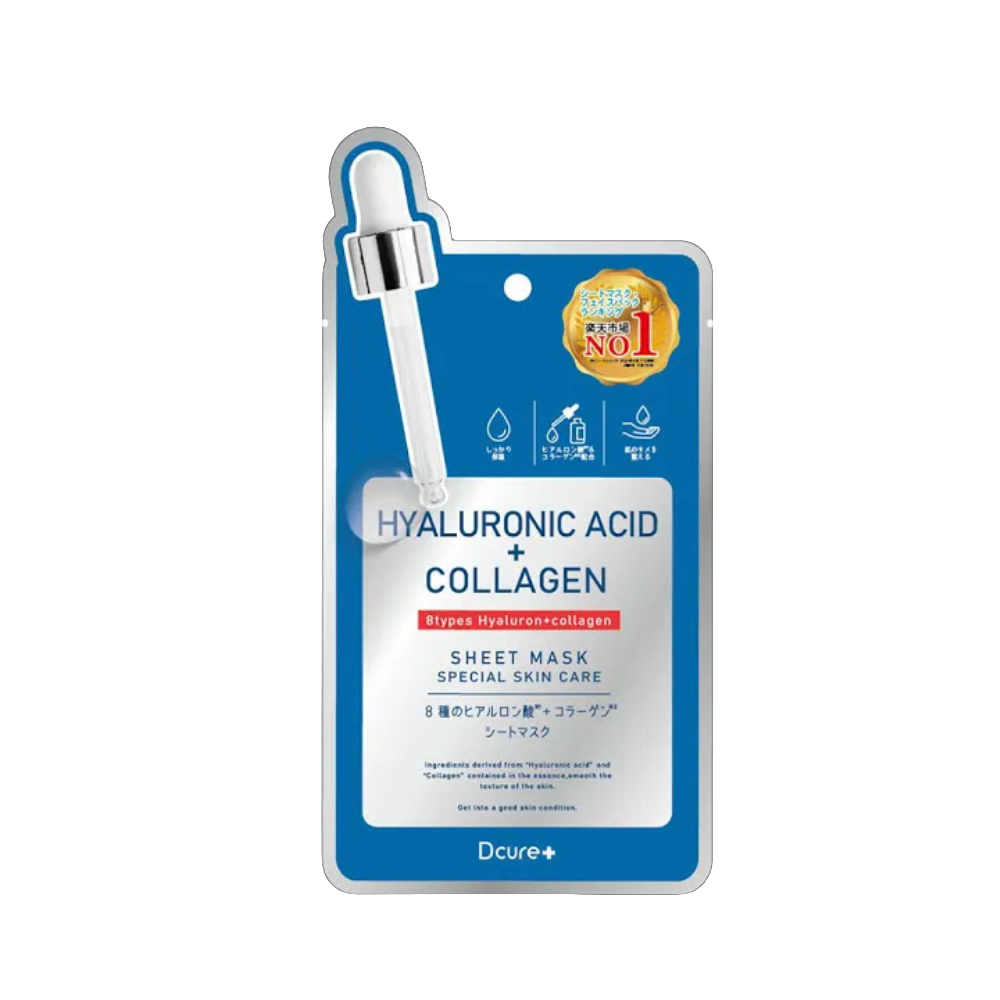 maschera viso Hyaluronic Acid + Collagen - DCure+