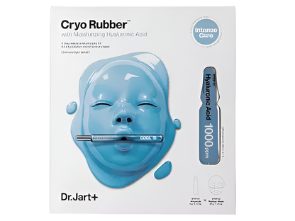 Dr.Jart+ - Cryo Rubber con Acido Ialuronico Idratante - Maschera Idratante Intensiva in Due Fasi - 40g