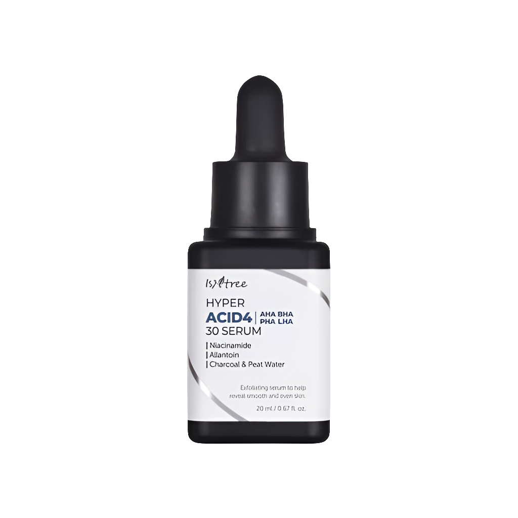 Isntree - Hyper Acid 4 AHA BHA PHA LHA 30 Siero per pelle liscia! - 20ml