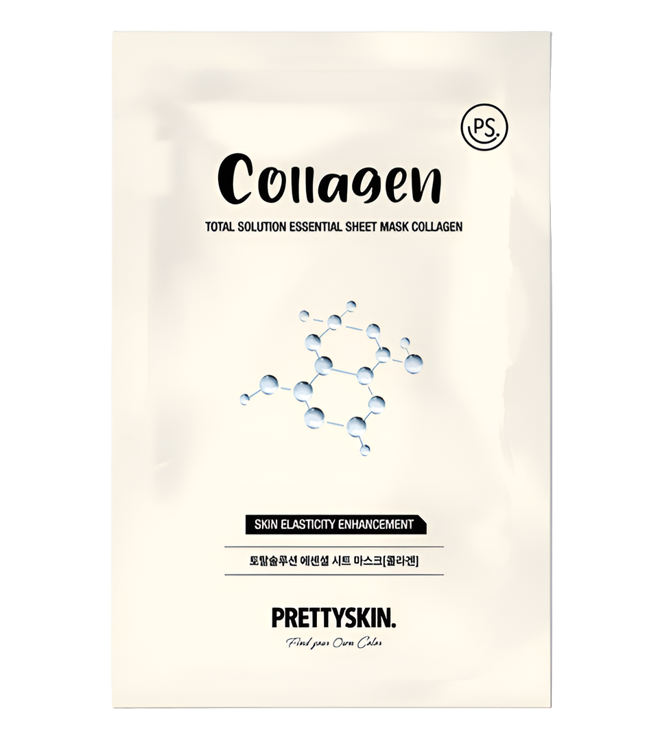 PRETTYSKIN - Collagene Total Solution Essential Sheet Mask - 1pezzo