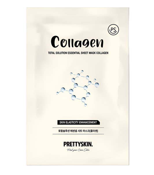 PRETTYSKIN - Collagene Total Solution Essential Sheet Mask - 1pezzo