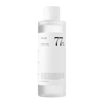 Anua - Heartleaf 77% Soothing Toner - Tonico viso lenitivo, anti acne e idratante - 250 ml