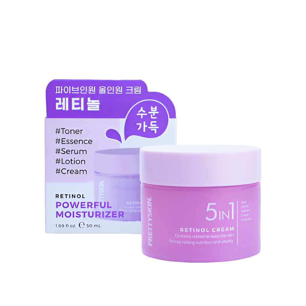 PRETTYSKIN - 5In1 crema al retinolo - 50ml