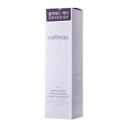Celimax - Derma Nature Fresh Olio detergente Jojoba per punti neri - 150 ml