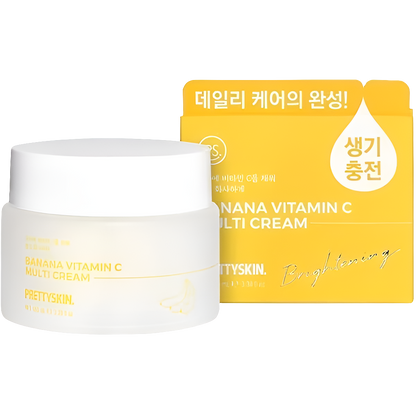 PRETTYSKIN - Banana Vitamin C Multi Cream - 100ml