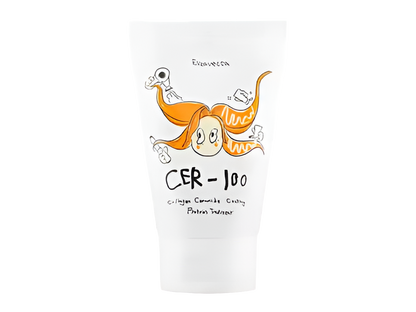 Elizavecca - Milky Piggy CER-100 Collagen Ceramide Coating Protein Hair Treatment - Maschera per capelli rigenerante con collagene e ceramidi - 100 ml
