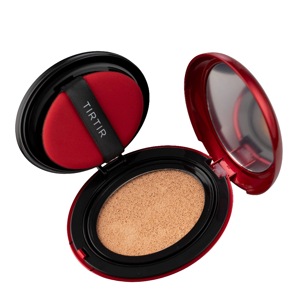 TIRTIR - Mask Fit Red Cushion - Primer viso a lunga tenuta in un cuscino - 27N Camel - 18g