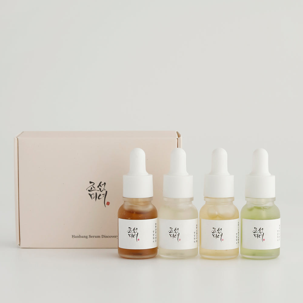 Beauty of Joseon - Hanbang Serum Discovery Kit - Set di 4 sieri in versione miniatura - 4x10ml