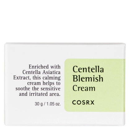 COSRX - Crema Centella Blemish - Crema lenitiva per pelli problematiche - 30 ml