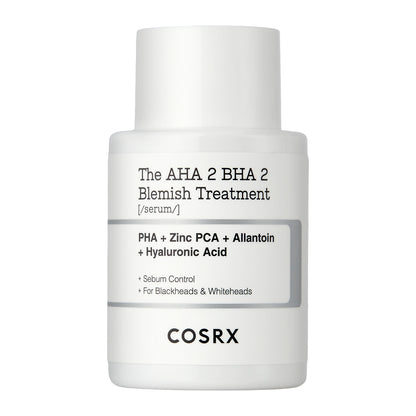 COSRX - The AHA 2 BHA 2 Blemish Treatment Serum - Siero con acidi AHA BHA PHA - 50g