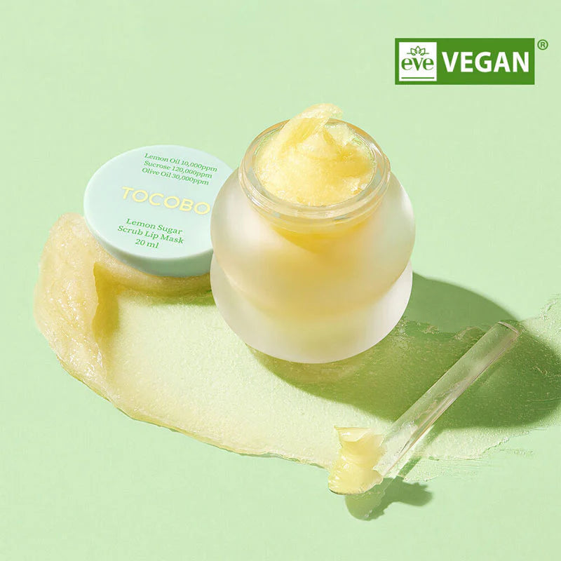 TOCOBO Lemon Sugar Scrub Lip Mask, 20ml