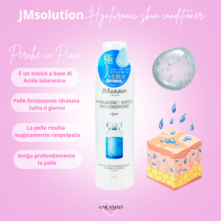 JM Solution Japan - Tonico all'acido ialuronico