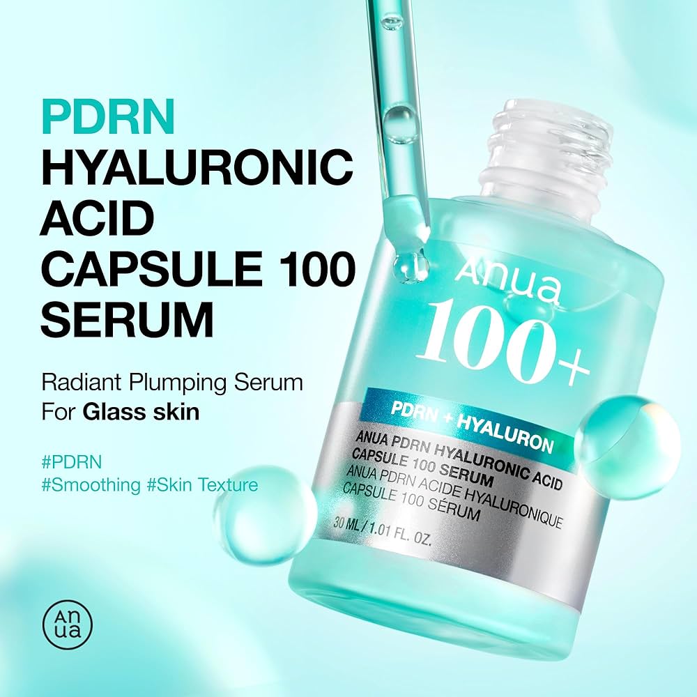🌟 ANUA PDRN Hyaluronic Acid Capsule 100 Serum 30 ml