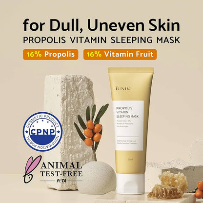 🌟 iUNIK Propolis Vitamin Sleeping Mask 60 ml